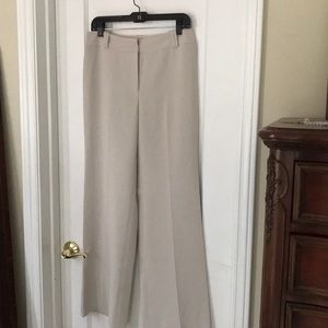 Ann Taylor beige suit pants
